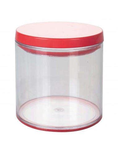 BARATTOLO IN PLASTICA 0,5LT 2 COLORI... BARATTOLO IN PLASTICA 0,5LT 2 COLORI...