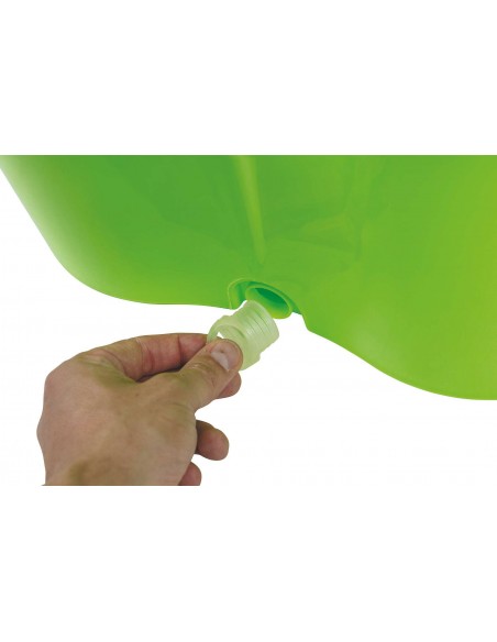 SUPER MOP VERDE 120CM CESTELLO IN ACCIAIO CON RUOTE