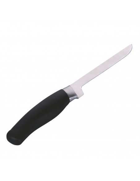 COLTELLO CARNE LAMA 15CM ACCIAO INOX MANICO NERO