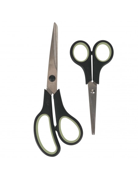 SET 2 FORBICI  6 COLORI ASSORTITI