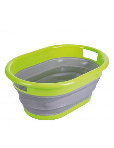 CESTA BIANCHERIA PIEGHEVOLE  PP E TPR 3 COLORI ASSORTITI