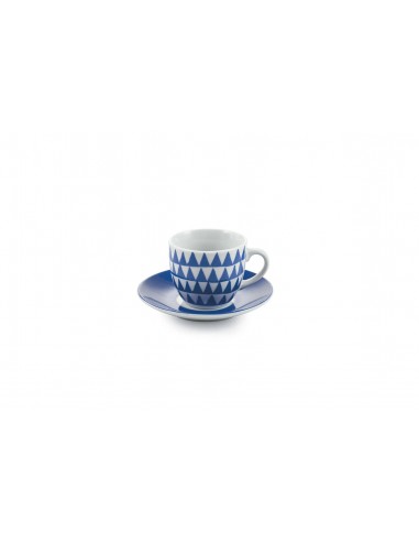 TRIBAL INDACO SET 6 TAZZINE CAFFE'CON P TRIBAL INDACO SET 6 TAZZINE CAFFE'CON P
