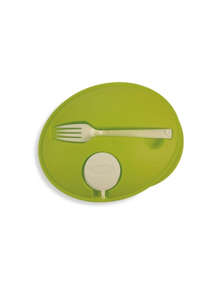 PORTA PRANZO OVALE IN PLASTICA 2 COLORI ASSORTITI