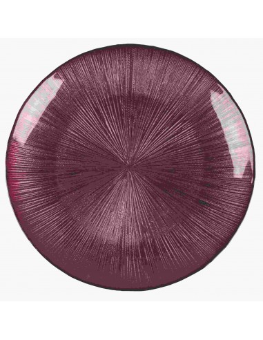 PIATTO RIGHE 28X2CM 6 COLORI ASSORTITI