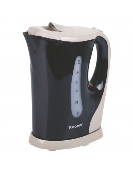 BOLLITORE ELETTRICO IN PLASTICA NERO 3 COLORI ASSORTITI 2L 1300