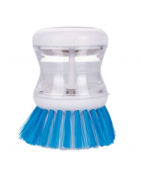 SPAZZOLINA LAVAPIATTI CON SERBATOIO 2 COLORI ASSORTITI