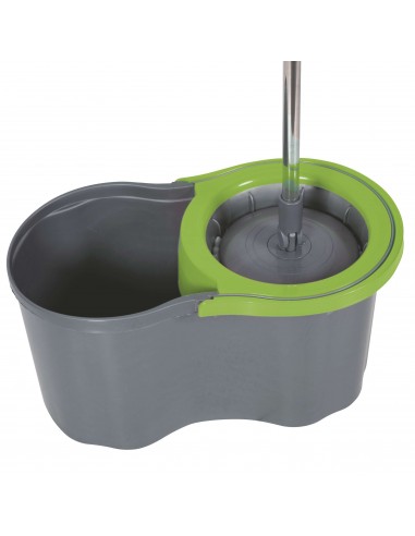 SUPER MOP ROTANTE GRIGIO BORDO VERDE SUPER MOP ROTANTE GRIGIO BORDO VERDE