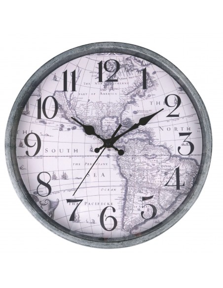 OROLOGIO MAPPA 30CM 3 COLORI ASSORTITI