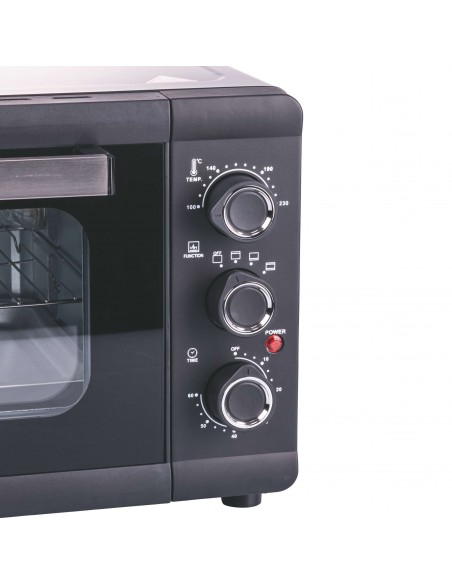 FORNO ELETTRICO 32L 1380W NERO CON LUCE