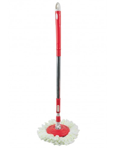 SUPER MOP ROSSO 120CM CESTELLO IN... SUPER MOP ROSSO 120CM CESTELLO IN...