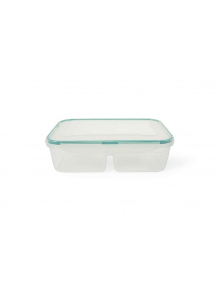 CONTENITORE ERMETICO 2 SCOMPARTI RETT.2 LT VERDE