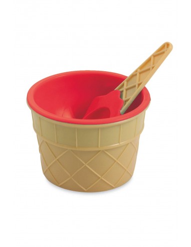 SET 2 COPPETTE GELATO CON CUCCHIAINO... SET 2 COPPETTE GELATO CON CUCCHIAINO...