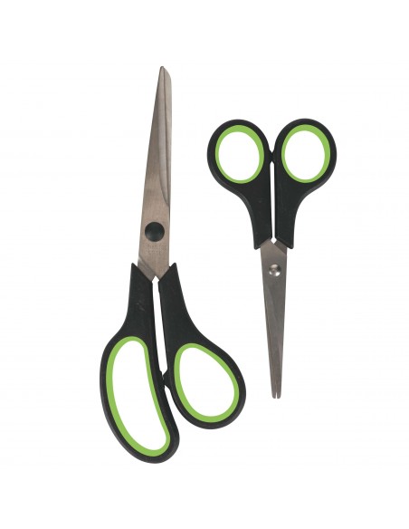 SET 2 FORBICI  6 COLORI ASSORTITI