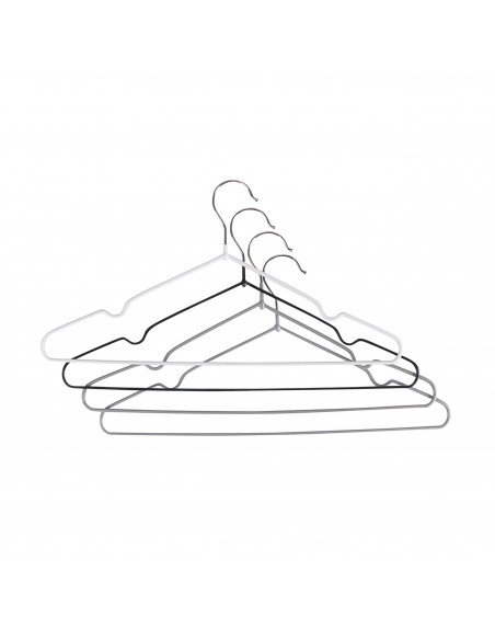 SET 8 GRUCCE METALLO GOMMATO ANTISCIV.3 COLORI ASSORTITI