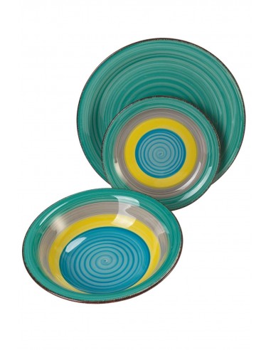 CORFU  SET TAVOLA 18 PZ