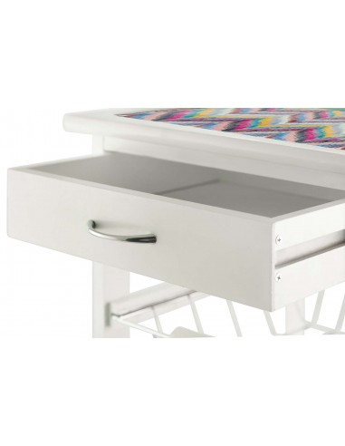 CARRELLO CUCINA LEGNO BIANCO PIANO... CARRELLO CUCINA LEGNO BIANCO PIANO...