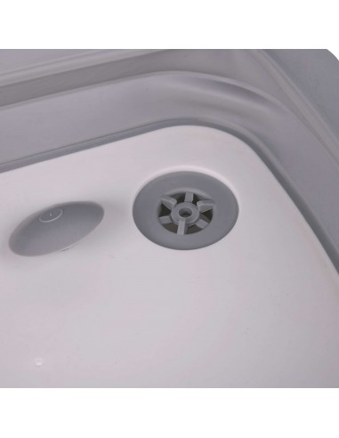 TAGLIERE E VASCHETTA PIEGHEVOLE BIANCO TAGLIERE E VASCHETTA PIEGHEVOLE BIANCO