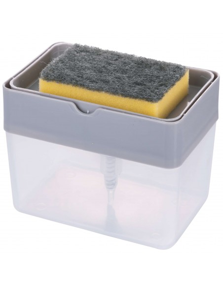 DISPENSER PORTA SPUGNA CON SPUGNA 4 COLORI ASSORTITI