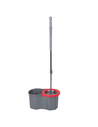 SUPER MOP ROTANTE GRIGIO BORDO ROSSO SUPER MOP ROTANTE GRIGIO BORDO ROSSO