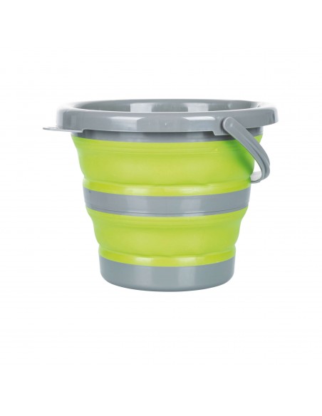 SECCHIO PIEGHEVOLE 5LT 25X20,5CM, 2 COLORI ASSORTITI