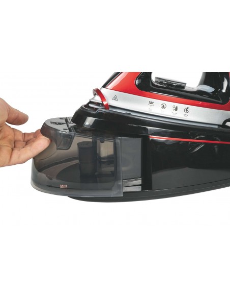 FERRO DA STIRO CON CALDAIA RIC ROSSO MET 2400W