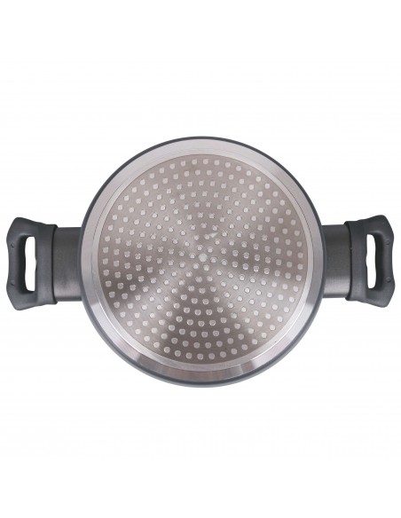 TITANO CASSERUOLA  C.COP 20X9,5CM FORG. 4MM IND