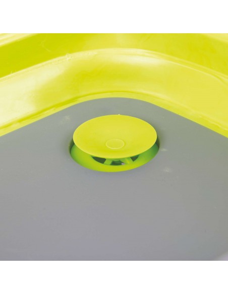 TAGLIERE E VASCHETTA PIEGHEVOLE 2 COLORI ASSORTITI