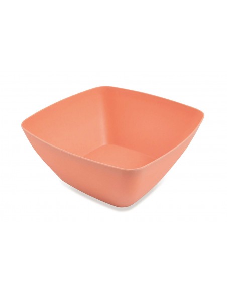 TINTA UNITA INSALATIERA QUADRATA 25X25X11,5CM 8 COLORI ASSORTITI