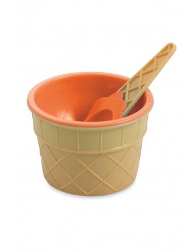 SET 2 COPPETTE GELATO CON CUCCHIAINO... SET 2 COPPETTE GELATO CON CUCCHIAINO...