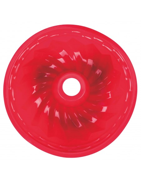 STAMPO CIAMBELLONE SILICONE 23.5X9.5CM 3 COLORI ASSORTITI