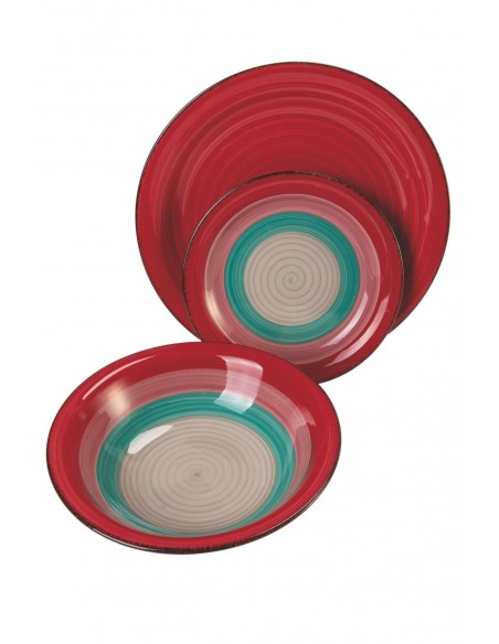 CORFU  SET TAVOLA 18 PZ