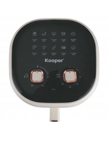 FRIGGITRICE ARIA 5,5LT 1400W AVORIO E... FRIGGITRICE ARIA 5,5LT 1400W AVORIO E...