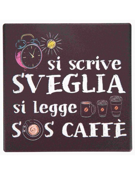 SI SCRIVE SI LEGGE MATTONELLA DEC. 20X20CM 6 COLORI ASSORTITI