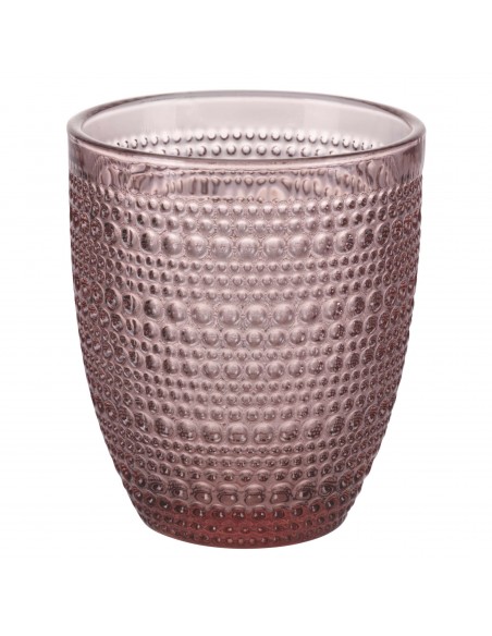 ROMA 6 BICCHIERI 325ML PASTA VETRO 6 COLORI ASSORTITI