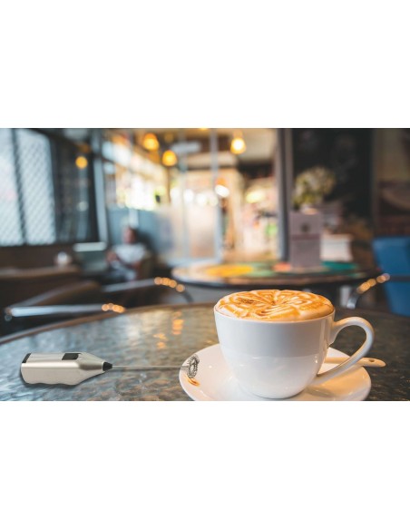 CAFFE CREAMER 2 COLORI ASSORTITI  CON 2 BATTERIE AA INCLUSE