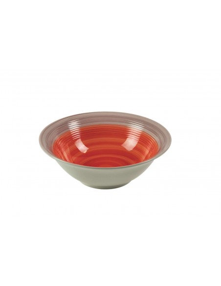 TOLOSA INSALATIERA BICOLORE D20XH6,5CM 8 COLORI ASSORTITI