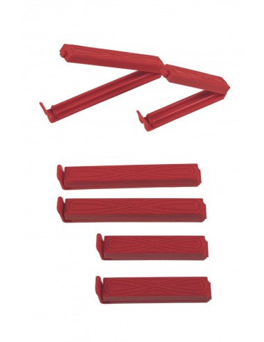 SET 6 MOLLETTE CHIUDI PACCO 4 COLORI... SET 6 MOLLETTE CHIUDI PACCO 4 COLORI...