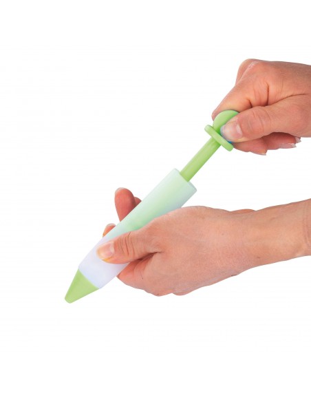 SIRINGA PER DECORARE IN SILICONE 2 COLORI ASSORTITI