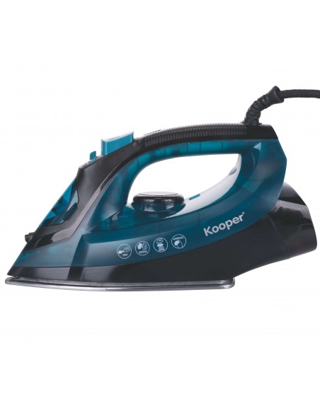 FERRO STIRO 2000W 3 COLORI ASSORTITI  BASE ACCIAIO