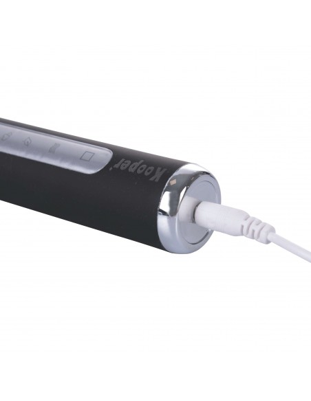 SPAZZOLINO ELETTRICO NERO 4 MODALITA  DI FUNZIONAM