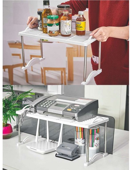 DIVISORIO PER SCAFFALE 30X14 CM PLASTICA 2 COLORI ASSORTITI