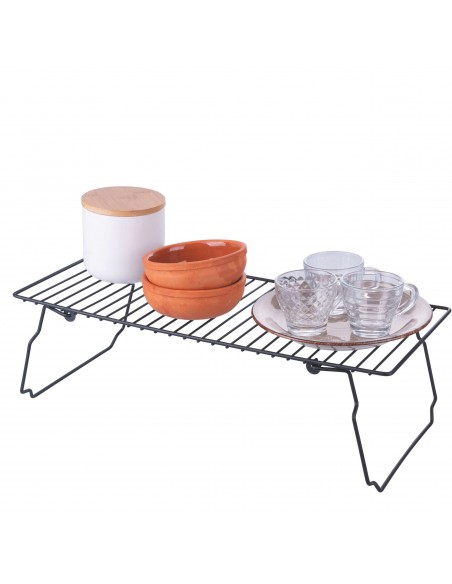 DIVISORIO PER SCAFFALE 45X20 CM NERO SATINATO