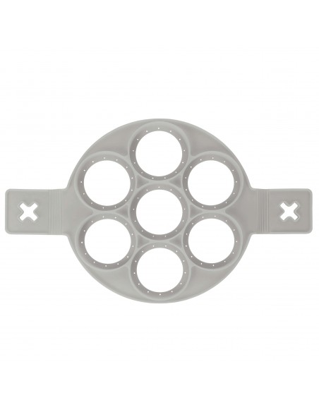 STAMPO PANCAKE SILICONE 3 COLORI ASSORTITI