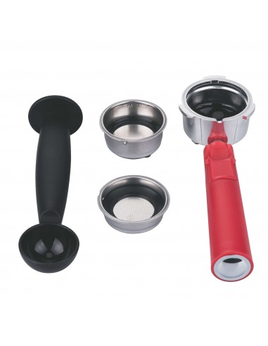 MACCHINA CAFFE ESPRESSO ROSSA 1100W MACCHINA CAFFE ESPRESSO ROSSA 1100W