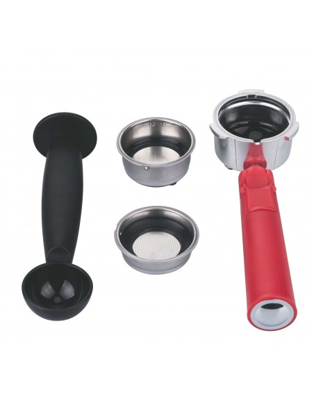 MACCHINA CAFFE ESPRESSO ROSSA 1100W