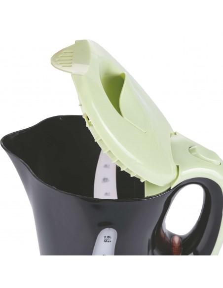 BOLLITORE ELETTRICO IN PLASTICA NERO 3 COLORI ASSORTITI 2L 1300