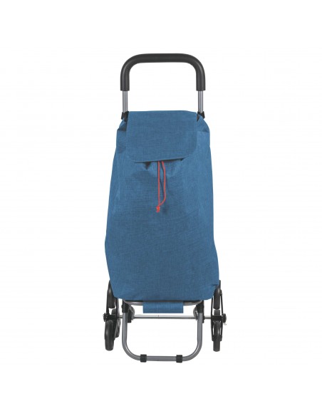 CARRELLO SPESA JEANS 6 RUOTE 4 COLORI ASSORTITI