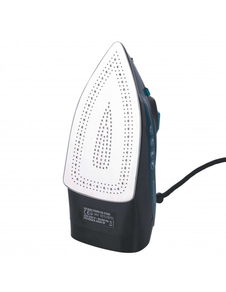 FERRO STIRO 2000W 3 COLORI ASSORTITI  BASE ACCIAIO