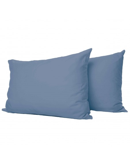 SET 2 FEDERE POLICOTONE 74X48 CM 5 COLORI ASSORTITI