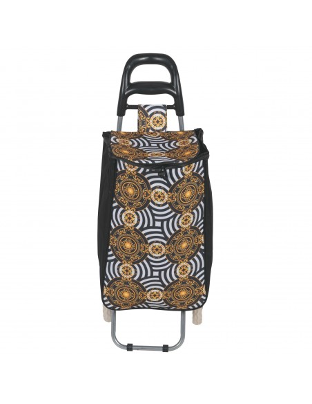 CARRELLO SPESA CATENE 2 RUOTE 4 COLORI ASSORTITI